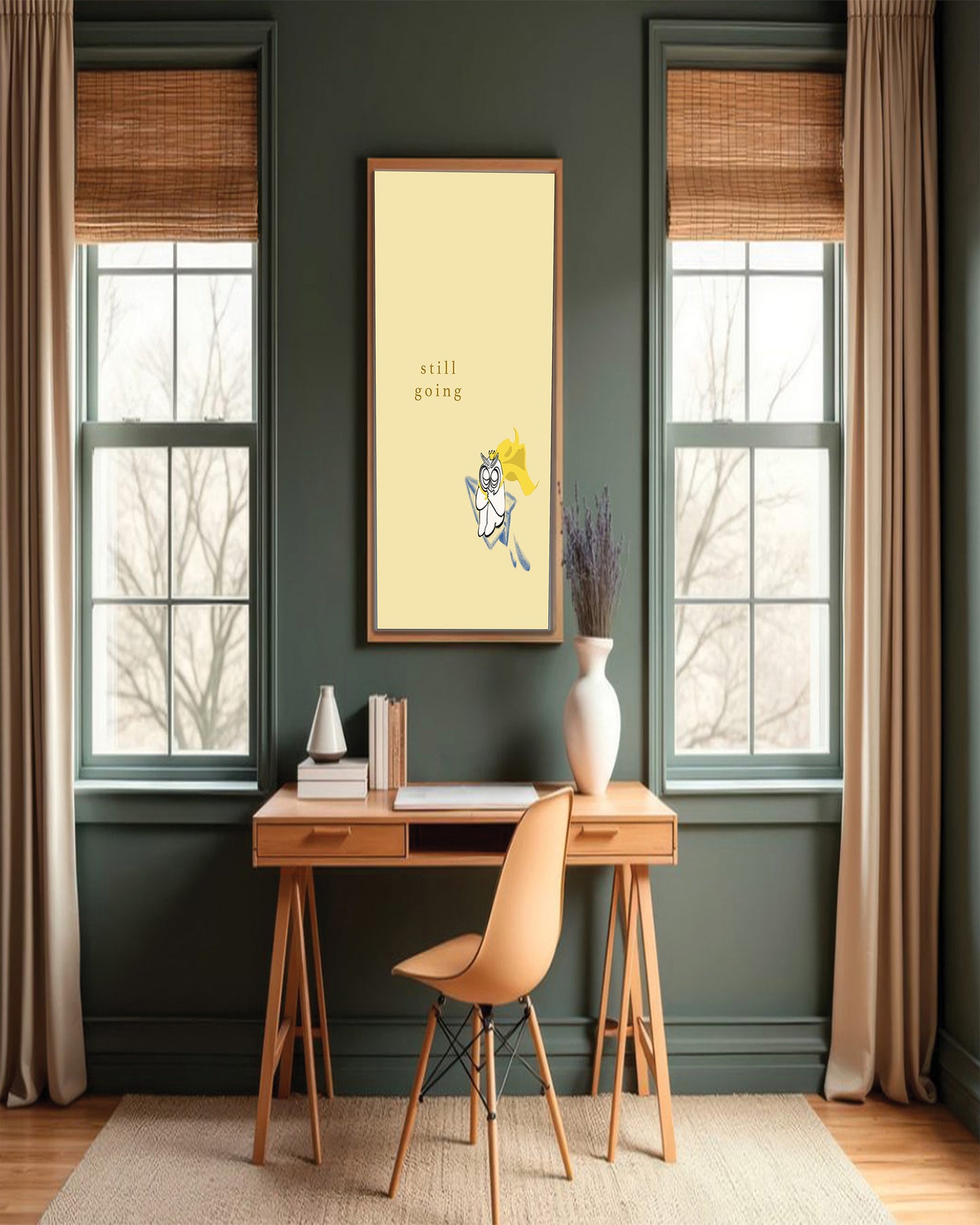 still going | Paper Plane Digital Poster